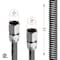 Flextron Gas Line Hose 5/8'' O.D. x 18'' Length with 3/4" FIP Fittings, Stainless Steel Flexible Connector FTGC-SS12-18O - alternate 4